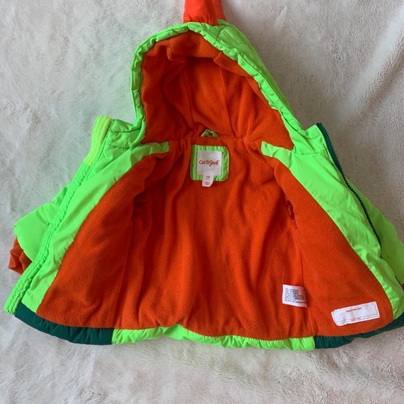 12M Dinosaur winter coat by Cat & Jack - Picture 2 of 6